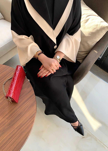 Double Kloshe with White Details