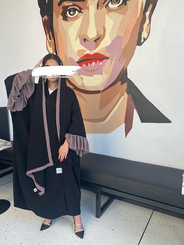 Open Abaya